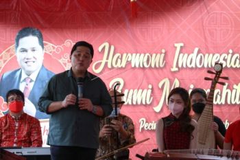 Erick Thohir kunjungi kampung pecinan