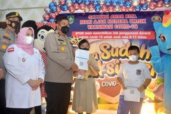 Ada vaksinasi COVID-19 berhadiah di Mandau Bengkalis