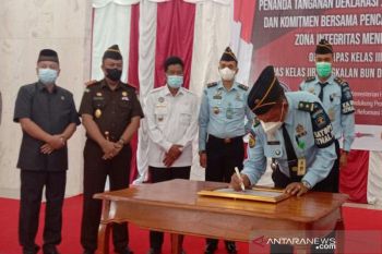 Sukamara dukung deklarasi janji kinerja bersama Lapas dan Bapas
