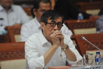Menkumham Yasonna Laoly tekankan pentingnya perkuat layanan pengamanan perbatasan