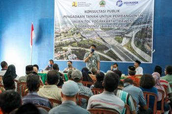 Pemerintah siapkan triliunan rupiah ganti rugi Jalan Tol Yogyakarta-Bawen
