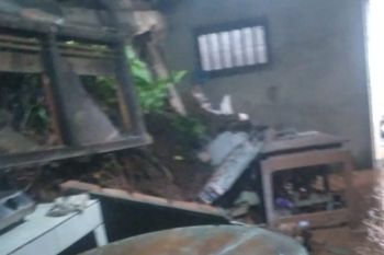 Dua hari terakhir, bencana tanah longsor tercatat di empat desa di Kudus