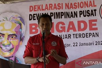 Brigade dorong PDIP restui Ganjar maju Pilpres 2024