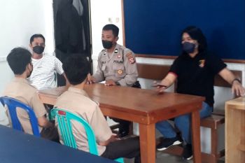 Perkelahian dua pelajar Palangka Raya berakhir damai di Polsek Pahandut