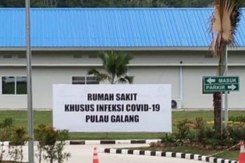 PMI dirawat di RSKI Galang tersisa 35 orang