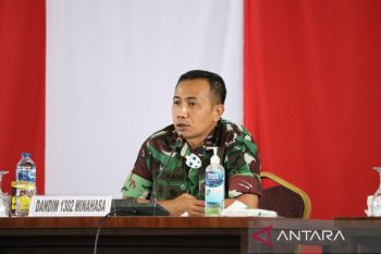 Dandim Minahasa siagakan personel antisipasi bencana alam