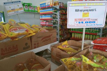 Ritel Pekanbaru alami peningkatan penjualan minyak goreng
