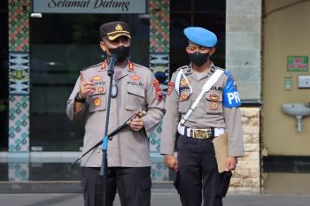 Polres Pekalongan Kota intensif edukasi terkait prokes cegah varian Omicron