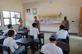 Polres Lombok Tengah sasar sekolah cegah peredaran Narkoba