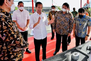 Presiden tegaskan akan stop ekspor bahan mentah dengan risiko apapun