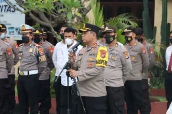 Kapolres Polman : Vaksinasi COVID-19 capai target 69,9 persen