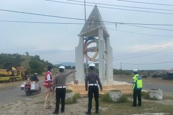 Dukung MotoGP, anggota Polres Lombok Tengah dilatih bahasa Inggris
