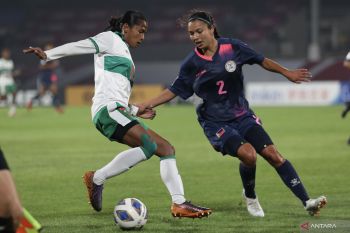 Laga persahabatan FIFA - Gol tunggal Baiq Amiatun bawa timnas putri Indonesia kalahkan Arab Saudi