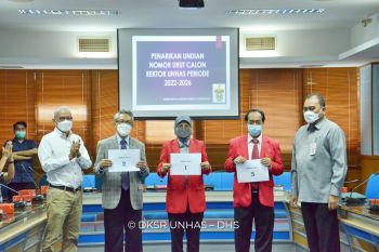 Prof Jamaluddin Jompa terpilih sebagai Rektor Unhas periode 2022-2026