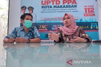 UPTD PPA Makassar terima 774 laporan kasus kekerasan anak pada 2021