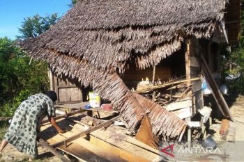Seekor gajah liar rusak rumah warga di Nagan Raya, Aceh