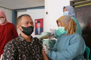 Cakupan vaksinasi di Banjarnegara capai 80,98 persen