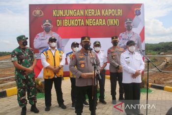 Kapolri sebut sistem keamanan IKN baru "smart security"