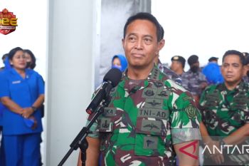 Panglima kunjungi Koarmada II untuk mengenal orientasi batas kemampuan