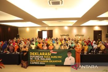 Guru perempuan NU di Malang dukung Muhaimin Iskandar jadi calon presiden