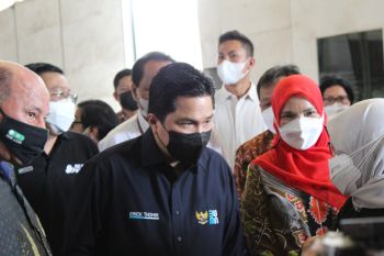 Menteri BUMN: September masjid di Bakauheni HarbourCity selesai