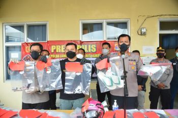 Tersangka penembakan karyawan BRI Link ditangkap saat gunakan sabu