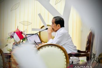 Presiden Jokowi sampaikan empat arahan dari evaluasi PPKM