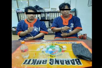 Polisi tangkap bandar dan pengedar sabu seberat 34,57 gram di Muara Teweh