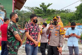 Kapolresta Samarinda tinjau tempat  ibadah perayaan tahun baru Imlek