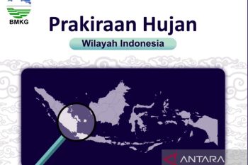 BMKG: Awan hujan menaungi sebagian wilayah Indonesia saat Imlek
