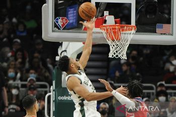 Giannis Antetokounmpo lampaui  Michael Jordan, Bucks bekuk Wizards