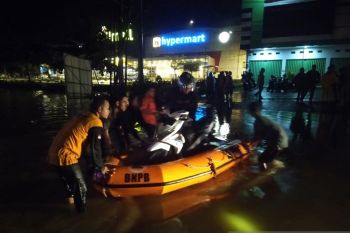 Baturaja Ogan Komering Ulu Sumsel terendam banjir