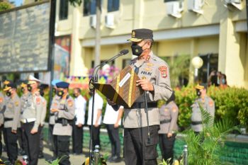 Kapolda Lampung pimpin upacara Sertijab 3 Kapolres
