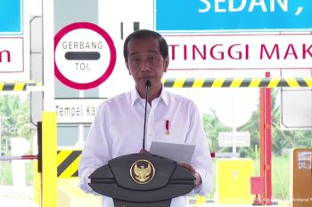 Presiden resmikan Tol Binjai-Stabat