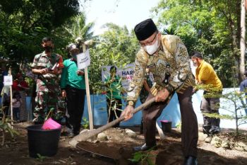 PWI Magelang hijaukan kawasan Sendang Maren