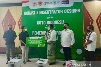 Wagub NTT apresiasi GoTo bantu  konsentrator oksigen mengatasi pandemi