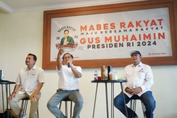 Muhaimin Iskandar resmikan Posko Pemenangan Mabes Rakyat di Bandung