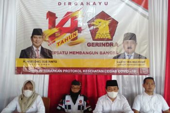 Partai Gerindra kuatkan mesin politik rebut 10 kursi DPRD Kulon Progo