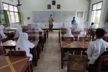 PTM terbatas di Palembang  berlangsung dua hari dalam sepekan