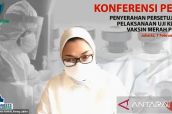 Uji klinik Vaksin Merah Putih ikutsertakan 495 relawan