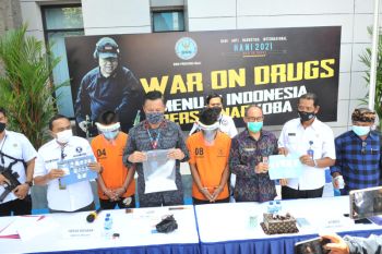 BNN ungkap peredaran 1 kg sabu jaringan Surabaya-Bali