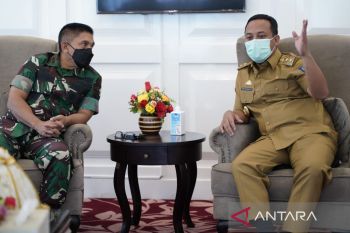 Pangdam XIV/Hasanuddin berkomitmen dukung vaksinasi penguat