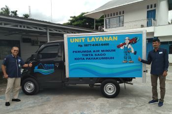 PAM Payakumbuh selesaikan pemasangan dua pipa jalur distribusi utama