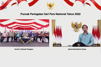 Presiden Jokowi ingatkan pers tidak terjebak pragmatisme