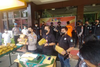 Polresta Padang berhasil gagalkan peredaran 25 kilogram ganja