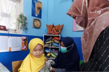 Vaksinasi Anak terus berlanjut di Bukittinggi