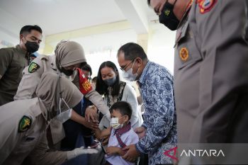 47.508 siswa SD di Makassar telah divaksin dosis pertama