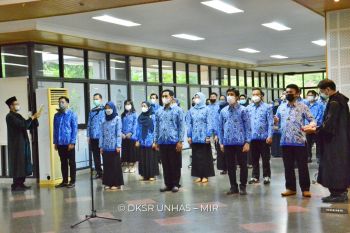 Unhas gelar pelantikan 49 PNS untuk terakhir kali