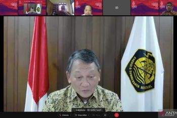 Menteri ESDM paparkan peta jalan transisi energi Indonesia ke Bank Dunia