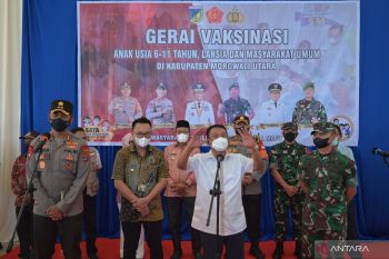 Gubernur Sulteng:  Pencapaian vaksinasi harus dengan inovasi